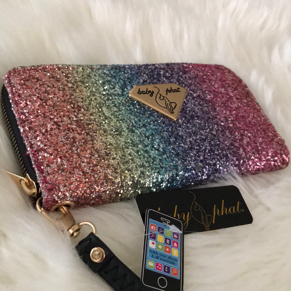 💗💙Rainbow Baby Phat Wallet 💚💜
